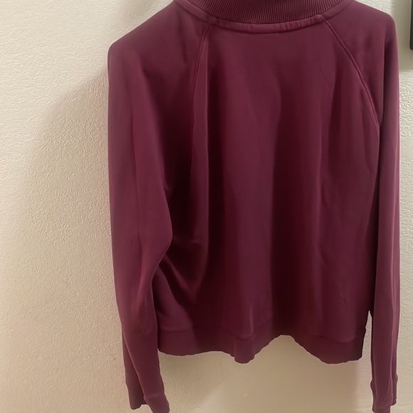 Womens Large Maroon and White PINK Sweater - Picture 2 of 3